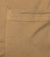 Rowm Flat Front Solid 7#double; Inseam Shorts