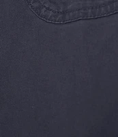 Rowm Flat Front Solid 7#double; Inseam Shorts