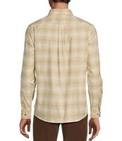 Rowm Long Sleeve Medium Plaid Oxford Shirt