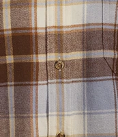 Rowm Long Sleeve Portuguese Flannel Large Plaid Shirt