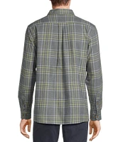 Rowm Long Sleeve Portuguese Flannel Plaid Shirt