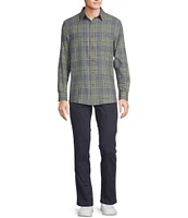 Rowm Long Sleeve Portuguese Flannel Plaid Shirt