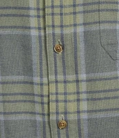 Rowm Long Sleeve Portuguese Flannel Plaid Shirt