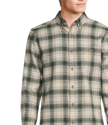 Rowm Long Sleeve Portuguese Flannel Plaid Shirt