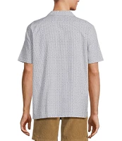 Rowm On The Range Short Sleeve Geometric Dobby Shirt