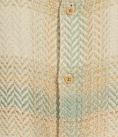 Rowm Ousider's Oasis Short Sleeve Spacedye Stripe Shirt