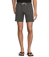 Rowm Outsider's Oasis Solid 7#double; Inseam Jacquard Knit Shorts
