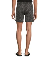 Rowm Outsider's Oasis Solid 7#double; Inseam Jacquard Knit Shorts