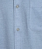 Rowm Performance Rec + Relax Short Sleeve Solid Textured Shirt