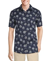 Rowm Short Sleeve Desert Flower Print Shirt