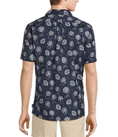 Rowm Short Sleeve Desert Flower Print Shirt