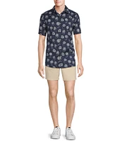 Rowm Short Sleeve Desert Flower Print Shirt