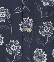 Rowm Short Sleeve Desert Flower Print Shirt