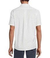 Rowm Short Sleeve Diamond Geo Print Shirt
