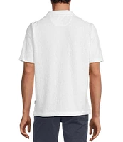 Rowm Short Sleeve Geo Terry Camp Shirt
