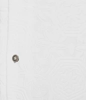 Rowm Short Sleeve Geo Terry Camp Shirt
