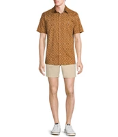 Rowm Short Sleeve Medallion Print Shirt