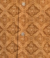 Rowm Short Sleeve Medallion Print Shirt