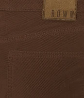 Rowm The Nomad Flat Front Diagonal Corduroy Garment Dyed 5-Pocket Pants