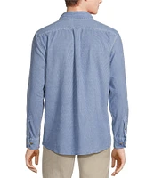 Rowm The Nomad Long Sleeve Garment Dyed Solid Washed Corduroy Shirt