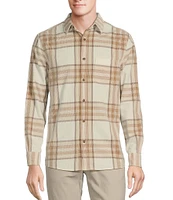 Rowm The Nomad Long Sleeve Plaid Washed Corduroy Shirt