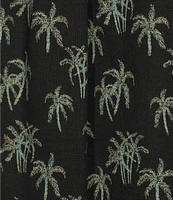 Rowm's Outsider's Oasis Short Sleeve Mini Palm Print Shirt
