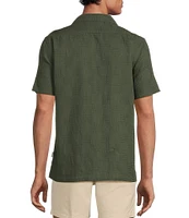 Rowm's Outsider's Oasis Short Sleeve Textured Solid Shirt