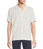 Rowm's Outsider's Oasis Short Sleeve Textured Solid Shirt