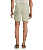 Rowm's Outsider's Oasis Solid Drawstring Corduroy Dyed Solid 7#double; Inseam Shorts