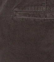 Rowm's Outsider's Oasis Solid Drawstring Corduroy Dyed Solid 7#double; Inseam Shorts