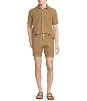 Rowm's Tourister Short Sleeve Solid Waffle Shirt