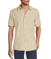 Rowm's Tourister Short Sleeve Solid Waffle Shirt