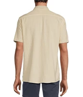 Rowm's Tourister Short Sleeve Solid Waffle Shirt