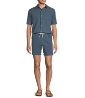 Rowm's Tourister Short Sleeve Solid Waffle Shirt