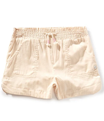 Roxy Big Girls Soleil Solid Crinkled Shorts