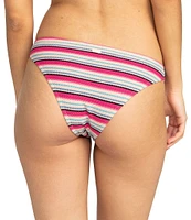 Roxy Brazilian Sand Striped Hipster Swim Bottom