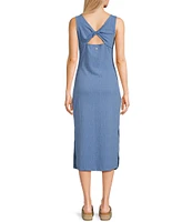 Roxy City Lights Sleeveless Midi Dress