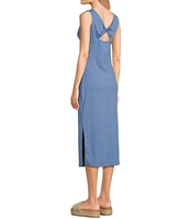 Roxy City Lights Sleeveless Midi Dress