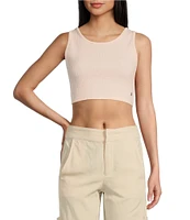 Roxy Good Keepsake Sleeveless Cropped Tank Top