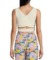 Roxy Good Keepsake Sleeveless Cropped Tank Top