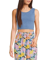 Roxy Good Keepsake Sleeveless Cropped Tank Top