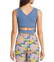Roxy Good Keepsake Sleeveless Cropped Tank Top