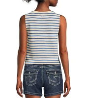 Roxy Java Striped Sleeveless Tank Top