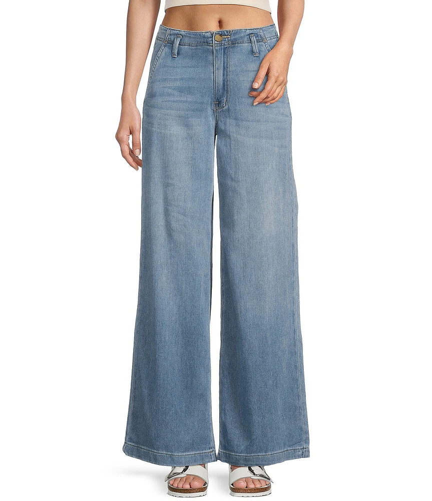 Roxy Kalani Slanted Pocket Jeans