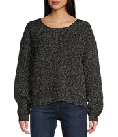 Roxy Long Sleeve Bombay Marled Boucle Sweater