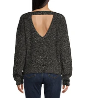 Roxy Long Sleeve Bombay Marled Boucle Sweater