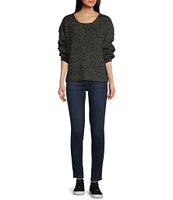 Roxy Long Sleeve Bombay Marled Boucle Sweater