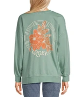 Roxy Long Sleeve Coastal Motion Sweatshirt