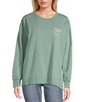 Roxy Long Sleeve Coastal Motion Sweatshirt