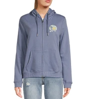 Roxy Long Sleeve Evening Hike Hooded Fleece Jacket